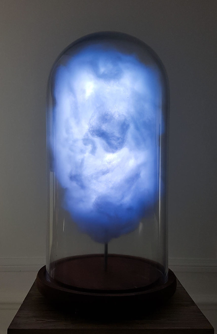 I Made A Cloud Lamp That Triggers A Storm Every Time Donald Trump Makes A Tweet