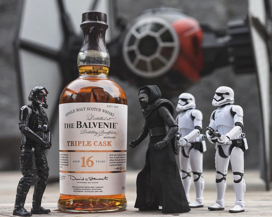 The Scotch Trooper: Taking Star Wars action figures and whisky on a  galactic booze cruise - Fantha Tracks