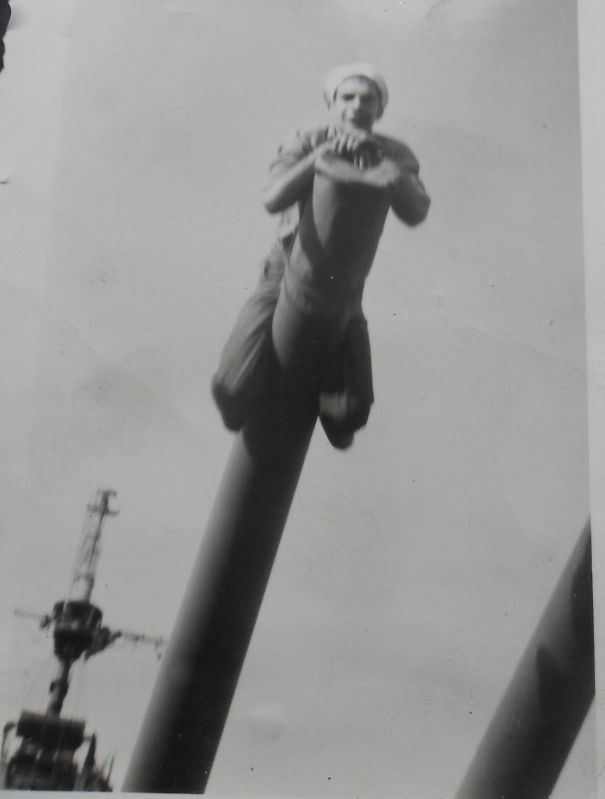 My Grandpa Jack In 1945 On The Uss Essex.
