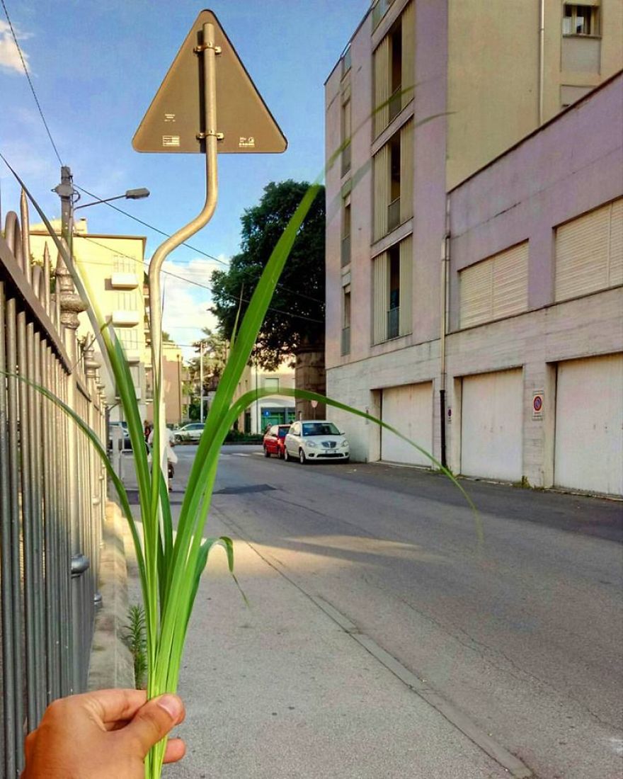 A Street Artist Jokes With The Urban Environment And Creates Playful Installations For The Passersby