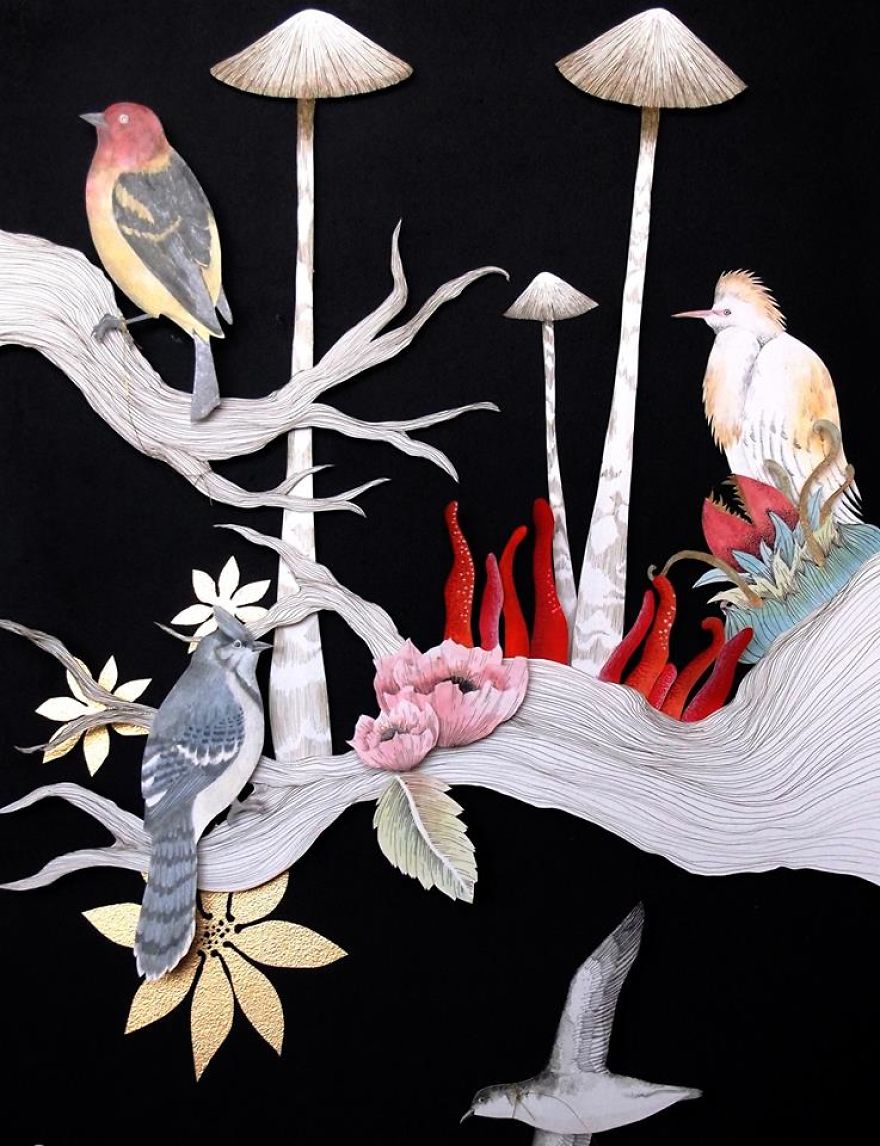 Amazing! The Members Of The Paper Artist Collective Makes Incredible Art From Paper!