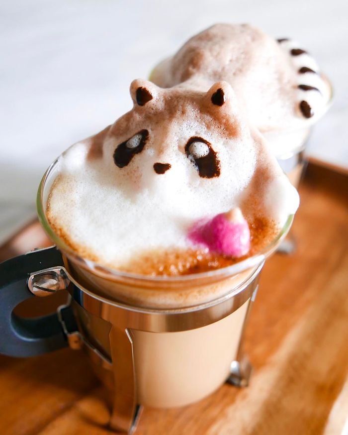 The Incredible 3d Art In Coffee Foam By Daphne Tan