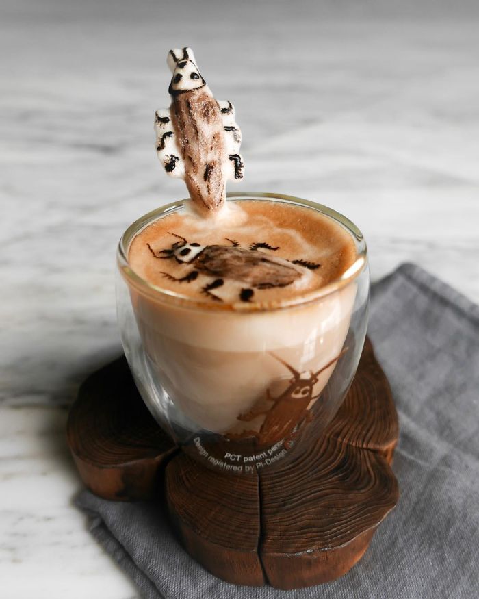 The Incredible 3d Art In Coffee Foam By Daphne Tan