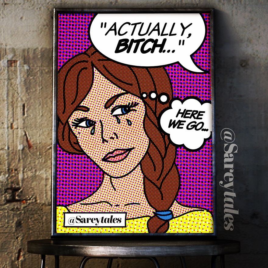 Turning Mean Text Messages Into Artwork