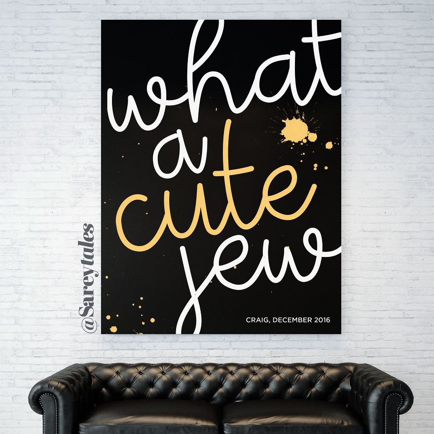 Turning Mean Text Messages Into Artwork