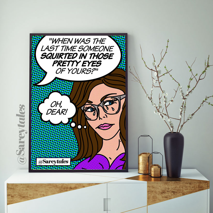 Turning Mean Text Messages Into Artwork