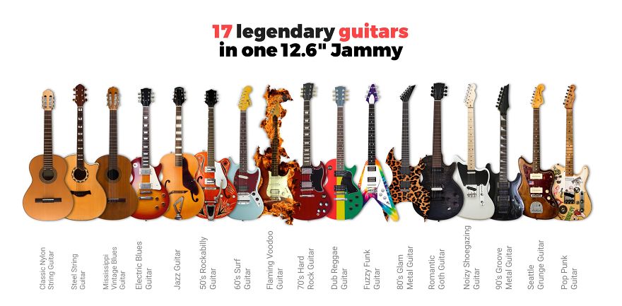 We Live In 2017 While This Sliding-Neck Midi-Guitar Is Straight From 3017