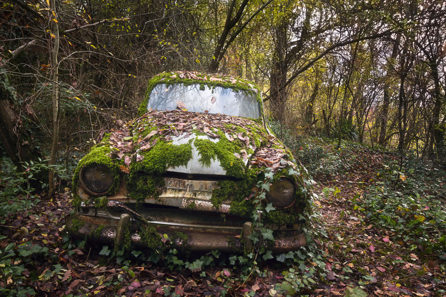 Abandoned Car (Simca)