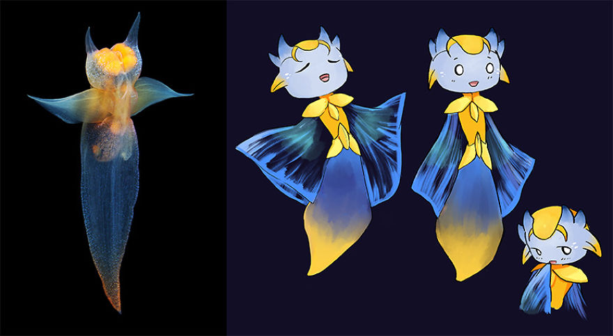 I Created A Fantasy Underwater World With Characters Based On Diferent Species Of Nudibranchs And Other Sea Animals I Created A Fantasy Underwater World With Characters Based On Diferent Species Of Nudibranchs And Other Sea Animals