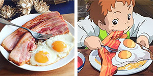 Japanese Woman Recreates Food From Miyazaki Films And Other Anime