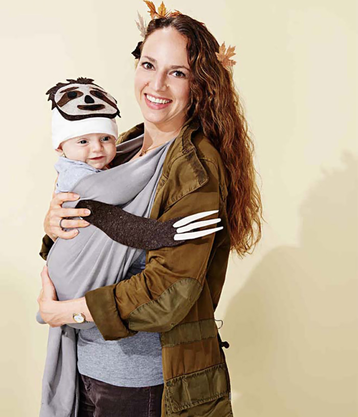 Sloth Baby And Mother Tree Costume