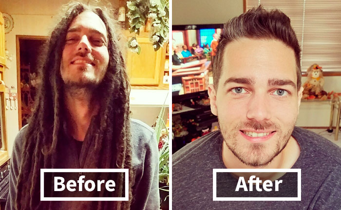 134 Incredible Photos Before And After A Haircut Prove A Good Barber Is Like A Plastic Surgeon