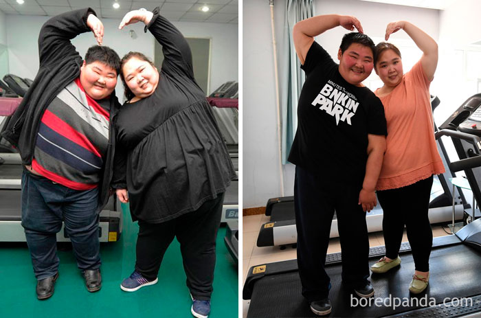 This Couple From China Shed Half Of Combined Weight So They Can Have A Healthy Baby