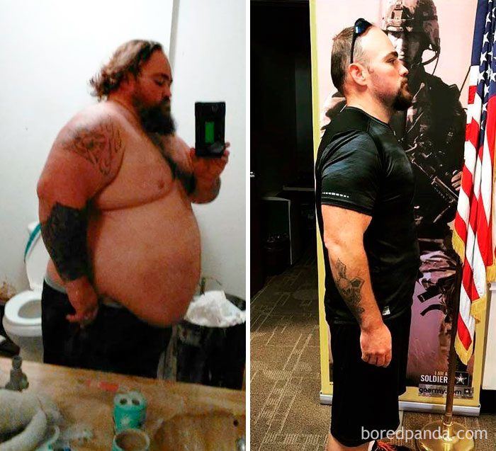 William Guinn Lost 230 Pounds In Order To Join The Army