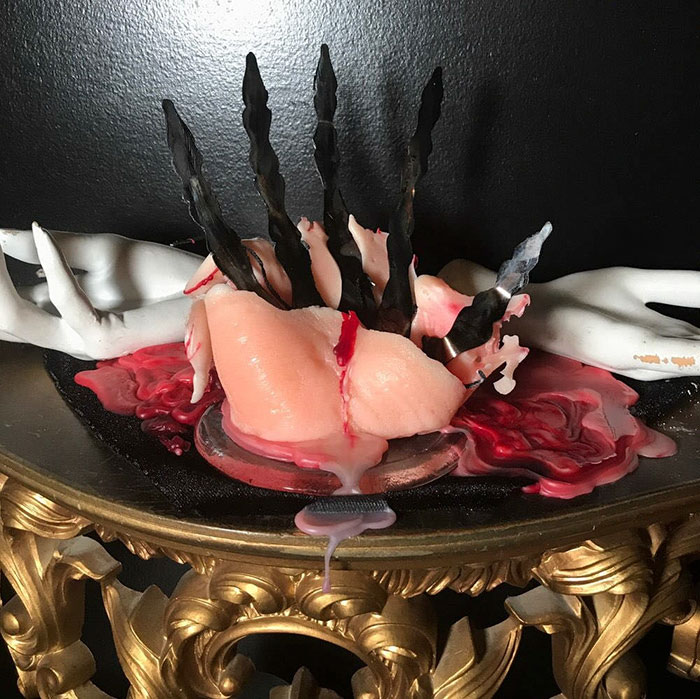 If You Think These Hand Candles Are Scary, Wait Til They Finish Burning