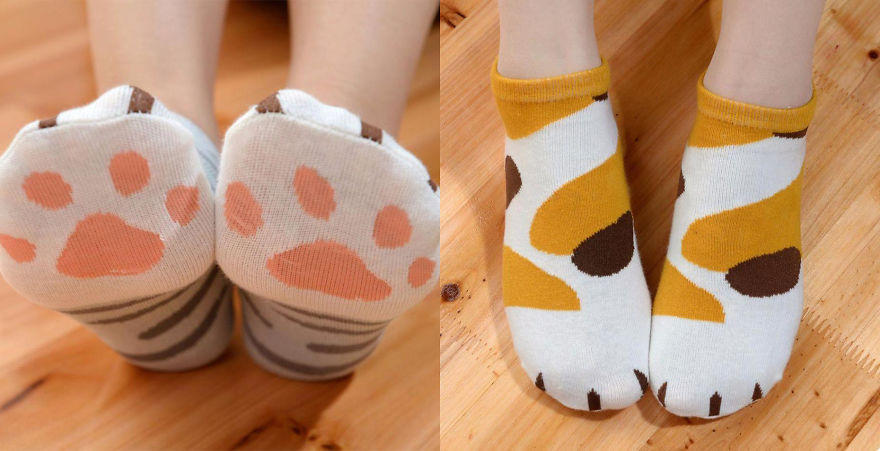 These Socks Will Turn Your Feet Into Cats