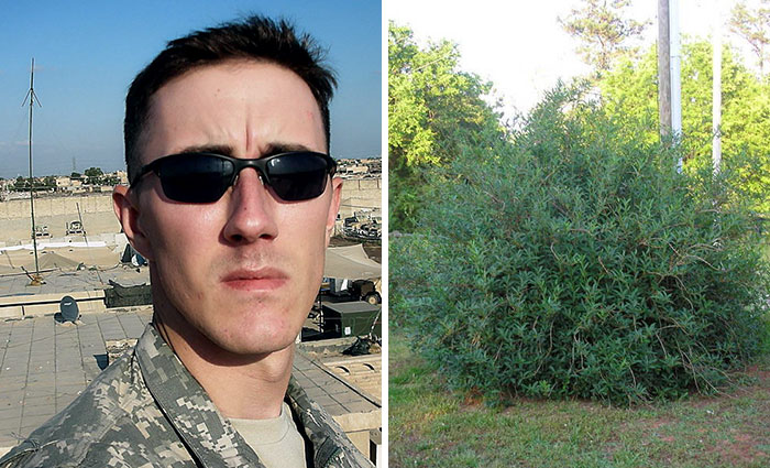 Veteran About To Commit Suicide Goes To Smoke His Last Cigarette, But Then He Hears Something In Bushes