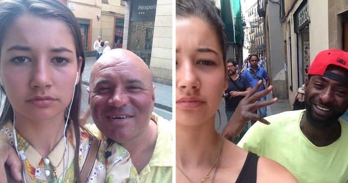 Tired Of Getting Catcalled, This Woman Started Taking Selfies With The Catcallers, And The Results Are Pretty Disturbing