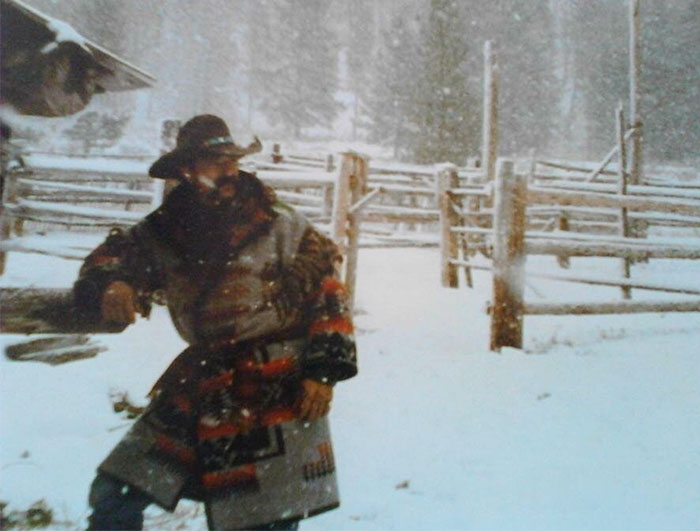 My Dad In Northern Montana, 1989