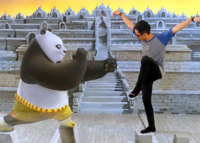 I Made 3d Trick Art For Photobooth In Batam 3d Museum