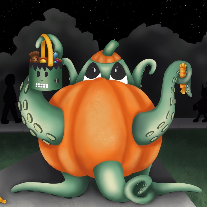 I’m A Children’s Illustrator Who Is Participating In Drawlloween 2017