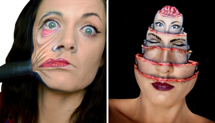 Makeup Artist Turns Herself Into Monsters From Your Most Terrifying Nightmares