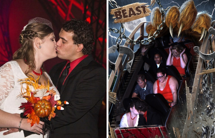I Got Married On The Beast At King’s Island Amusement Park!