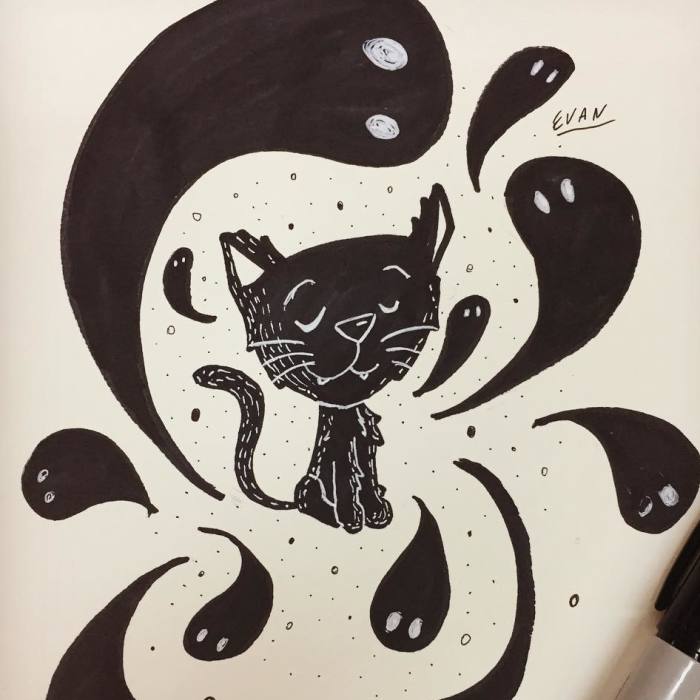 14 + Pics Artist Illustrates His Awsome Drawings On An Art Book !