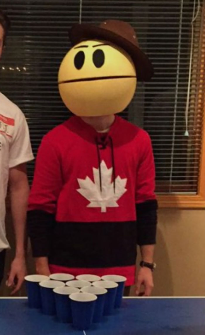 I Went As A Canadian For Halloween