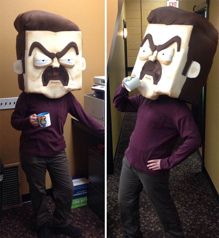 Have A Safe Halloween. Please And Thank You. -Ron Swanson