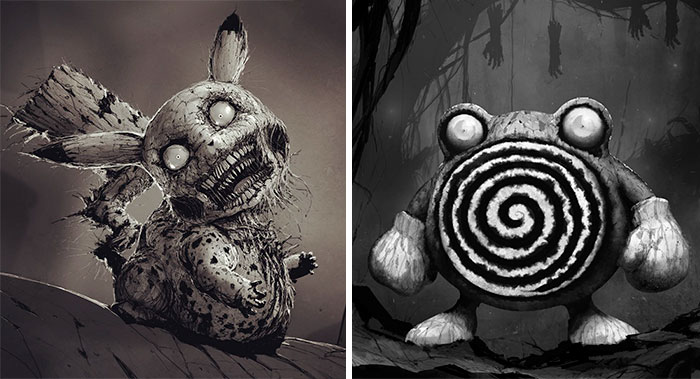 This Artist Reimagined 101 Pokémon Characters As Monsters, And They’re Terrifying