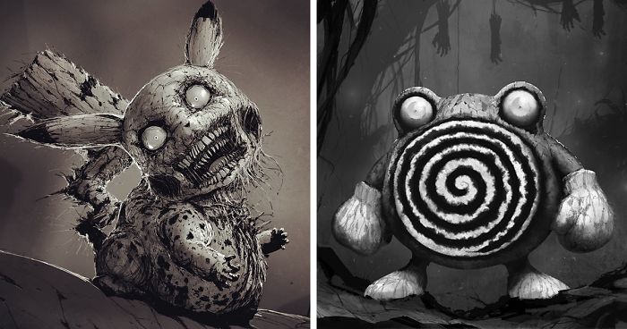 This Artist Reimagined 101 Pokemon Characters As Monsters And
