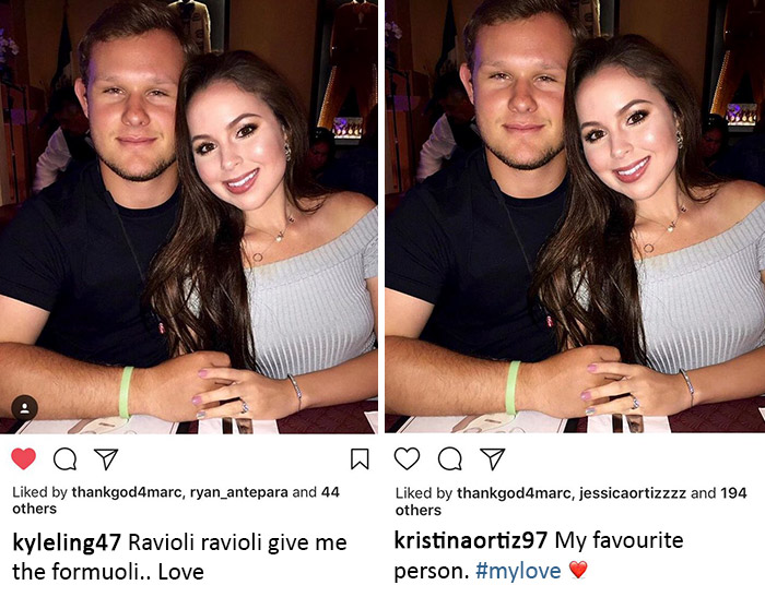 8 Times Girlfriends And Boyfriends Shared The Same Images On Instagram, But Created Absolutely Different Captions