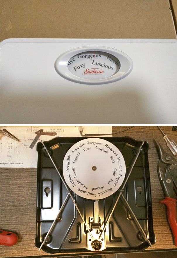 I Replaced My Wife's Bathroom Scale