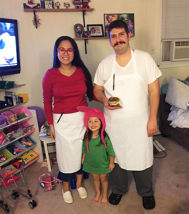 Our First Family Cosplay