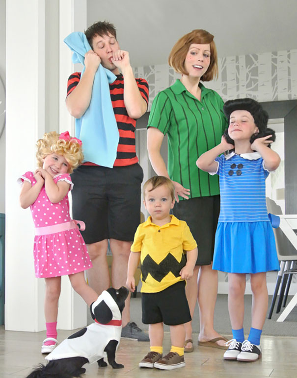 Peanut Gang Family Costume