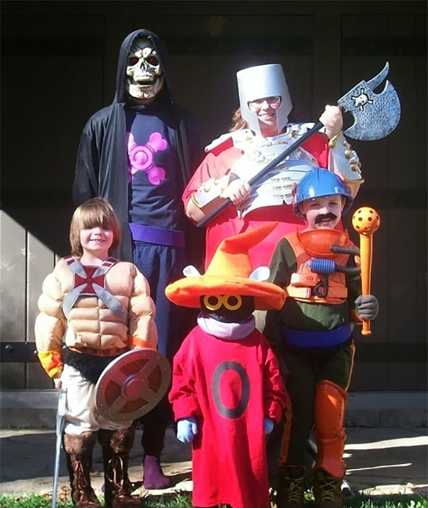 He-Man & The Masters Of The Universe Family Costume