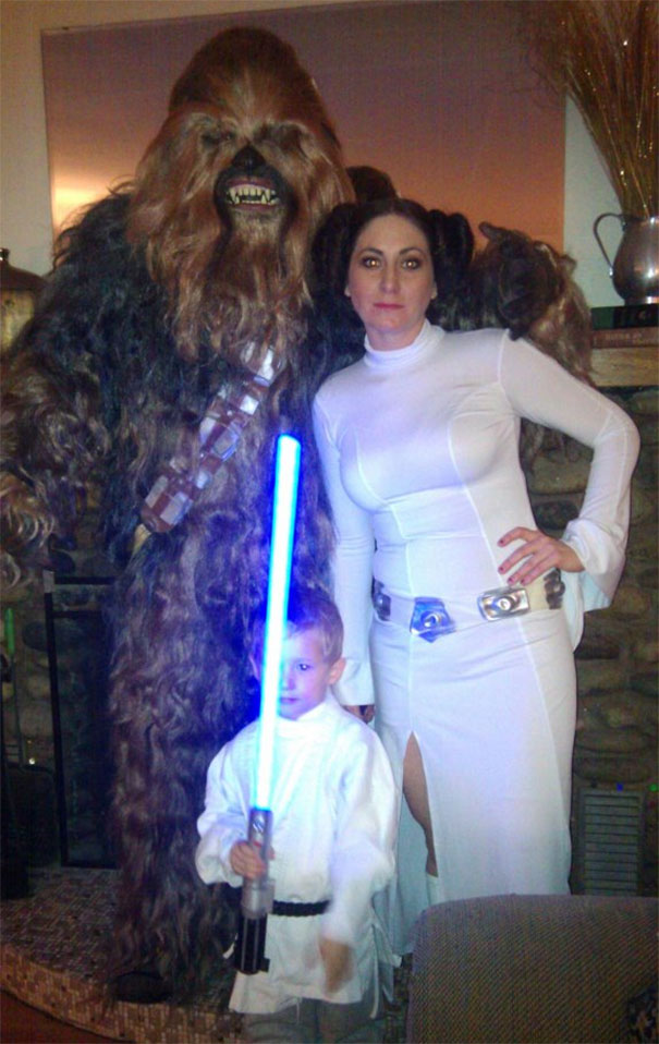 My Family Halloween Photo. Are We Doing This Right?