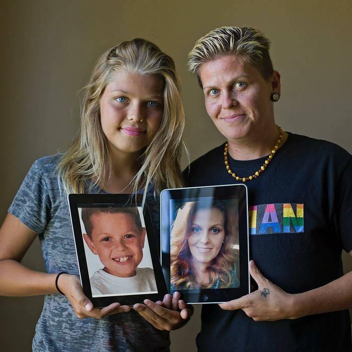 Cuando su hija resultó ser transgénero, su padre decidió anunciar que también lo era 3 años después