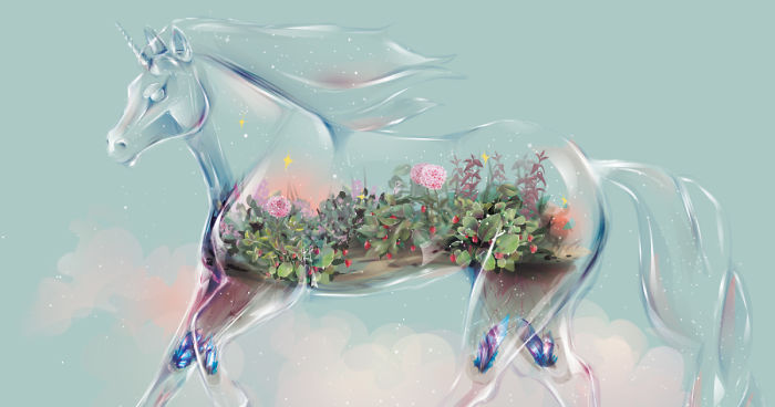 I Draw Animals As Beautiful Glass Terrariums | Bored Panda