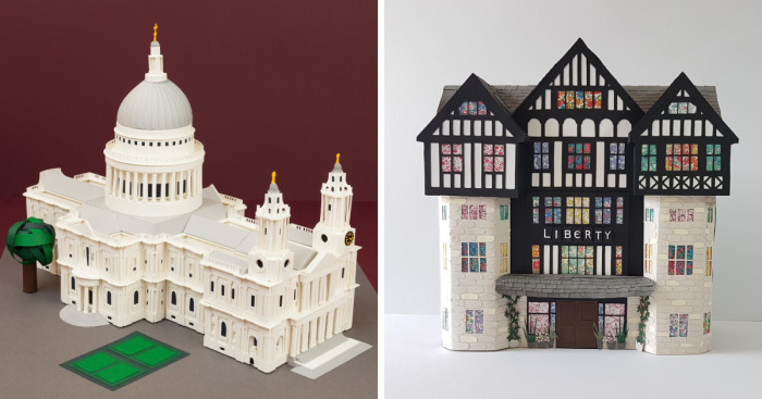 Artists Create Incredible London Landmarks From Paper | Bored Panda