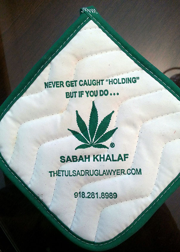 Mother-In-Law Asked Me To Take Turkey Out Of Oven. Asked For Pot Holders And This Is What She Gave Me