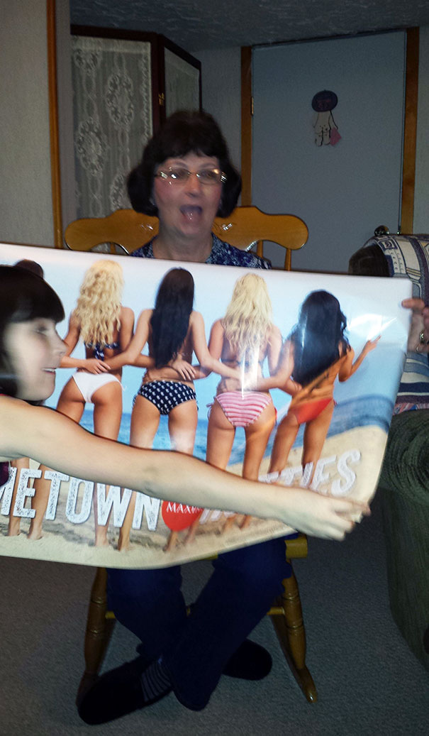 My Mother In Law Thought She Was Giving My 6-Year-Old Daughter A Disney Princess Poster. Instead She Got "Hometown Hotties"