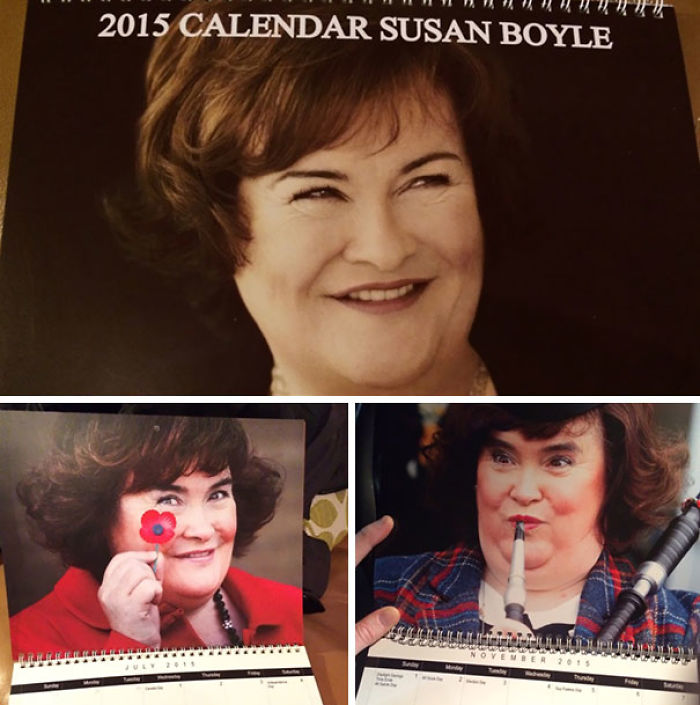 Mi tío escocés me manda un calendario todos los años
