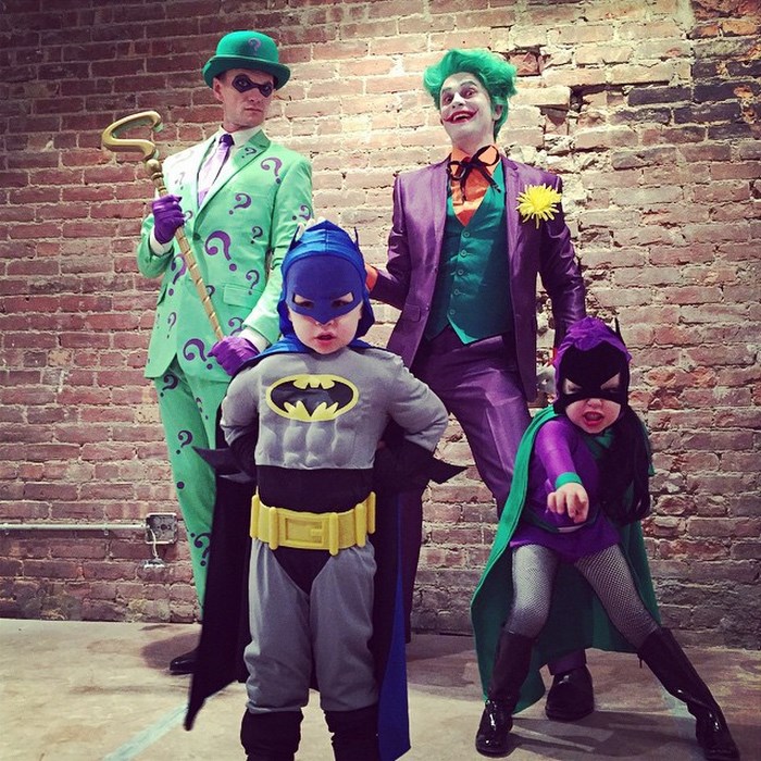 Los 7 disfraces de Neil Patrick Harris junto a su familia que triunfaron en cada Halloween