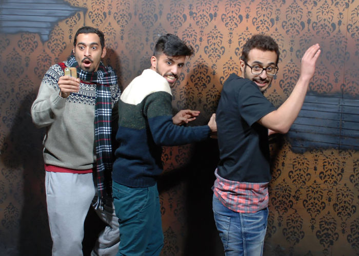100 Hysterical Moments When People Got Scared To Death At A Haunted House, Caught By A Secret Cam