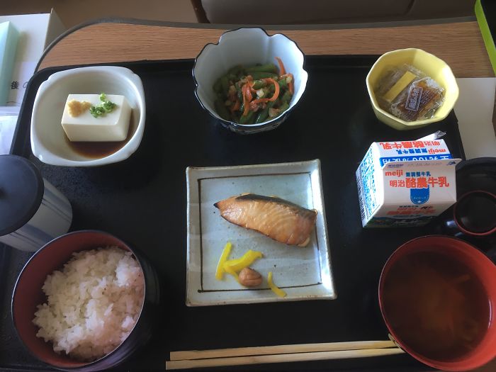 Woman Gives Birth In Japan, Shows What Food She Was Fed In The Hospital