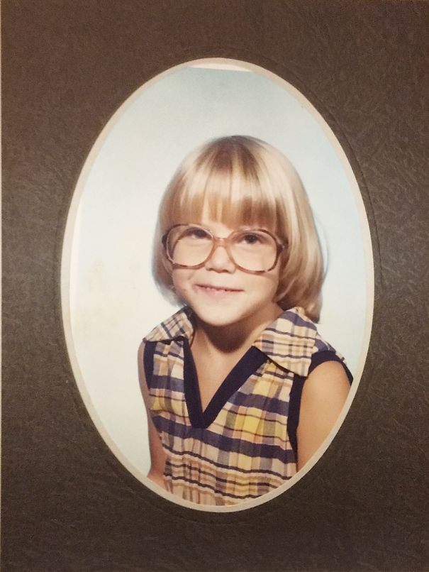 First Grade, Looking Like John Denver's Love Child, Ready To Put You In A Sweet '72 Chevy.