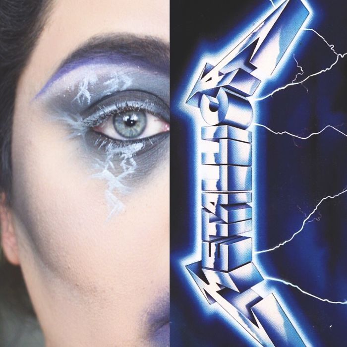 Makeup Artist Uses Favorite Metal Albums For Inspiration