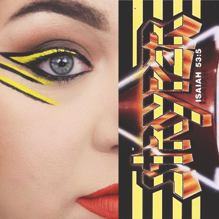 Makeup Artist Uses Favorite Metal Albums For Inspiration